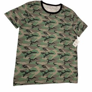 Men’s The Rail (Nordstrom Collection) Camo Short Sleeve Tee Size XX Large